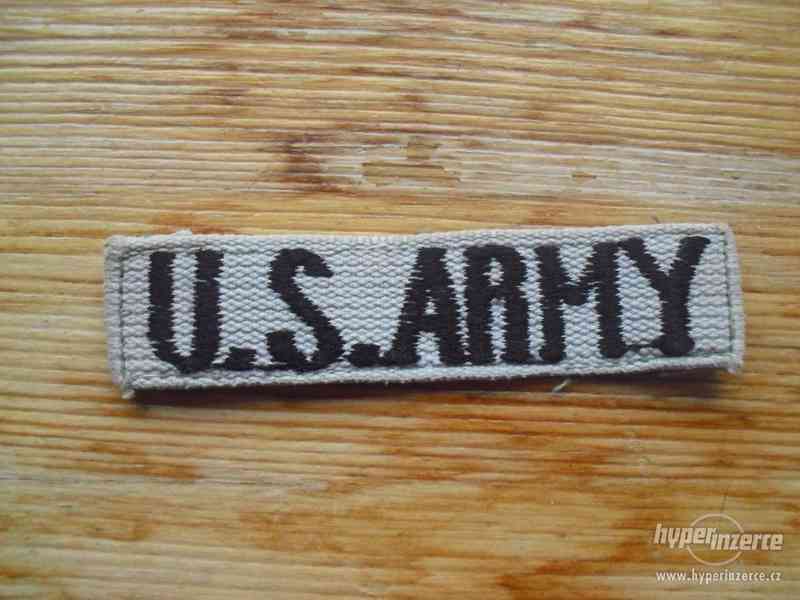 Vojenské nášivky US Army - foto 2