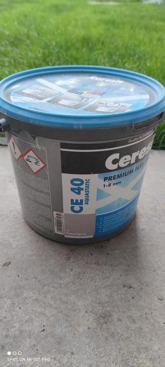 Spárovací hmota Ceresit CE 40 Cementgrey 9 kg - foto 1