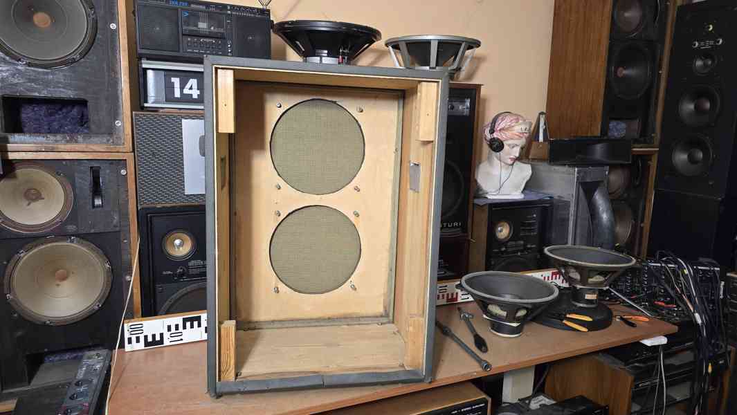 Unikátní ozvučnice Regent 60 - DDR cca r. 1965 - foto 2