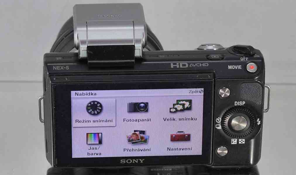 Sony NEX-5 + objektiv *DSLM*Full HDV*BAG*5000 Exp - foto 9