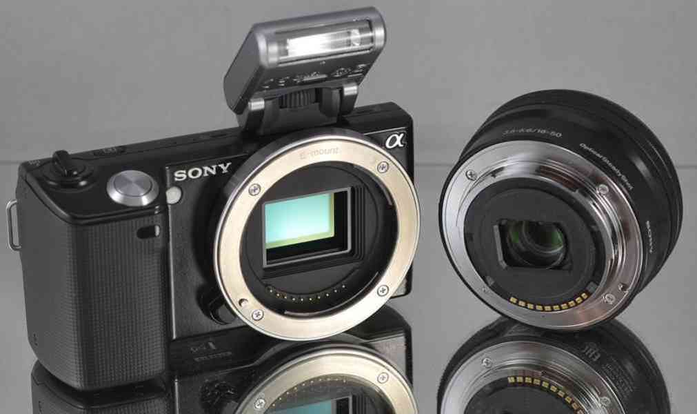 Sony NEX-5 + objektiv *DSLM*Full HDV*BAG*5000 Exp - foto 3