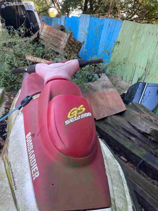 Bombardier SEADOO GS r.v.1999 bez motoru.a turbiny. CZ dokla - foto 2