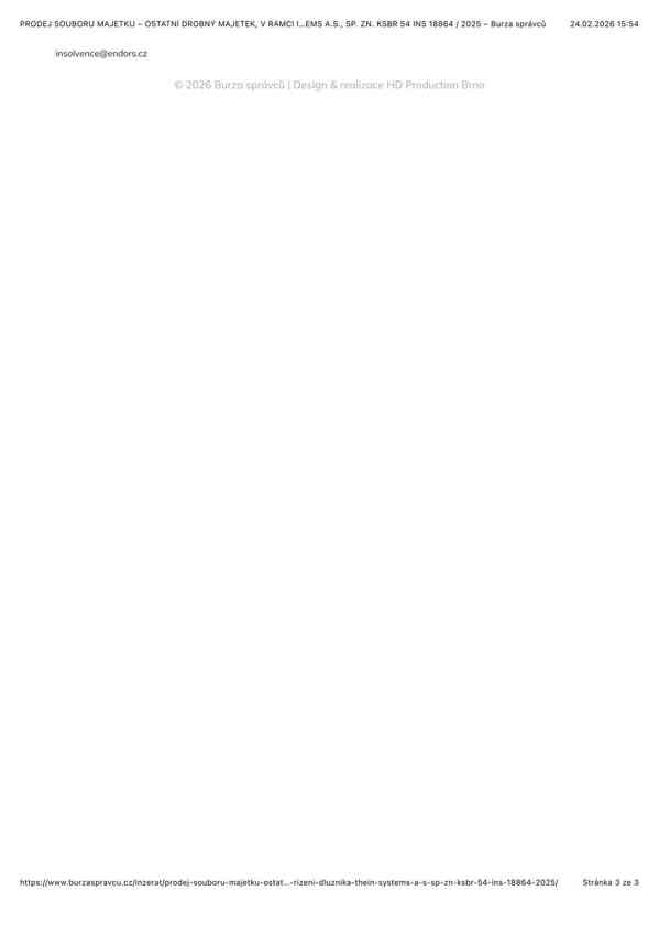 PRODEJ SOUBORU MAJETKU – OSTATNÍ DROBNÝ MAJETEK - foto 5