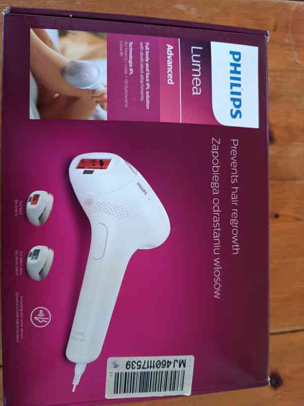 Epilátor Philips SC 1998/00 Lumea Advanced IPL - bazar - Hyperinzerce.cz