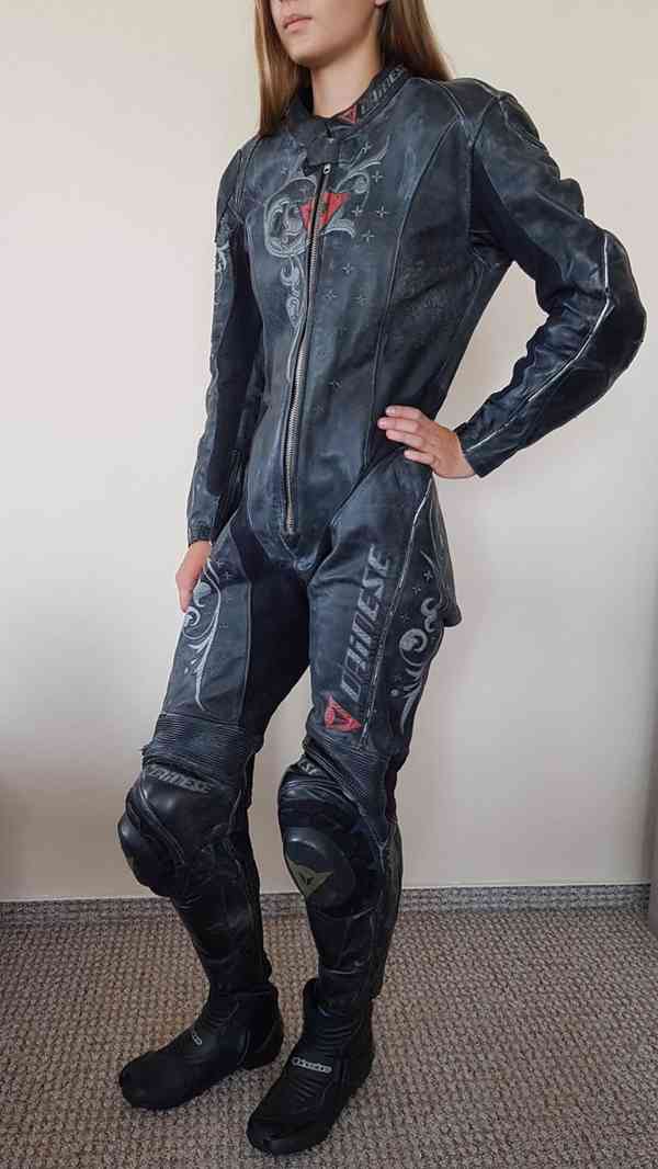 Dámská kožená kombinéza Dainese Yu-Lady