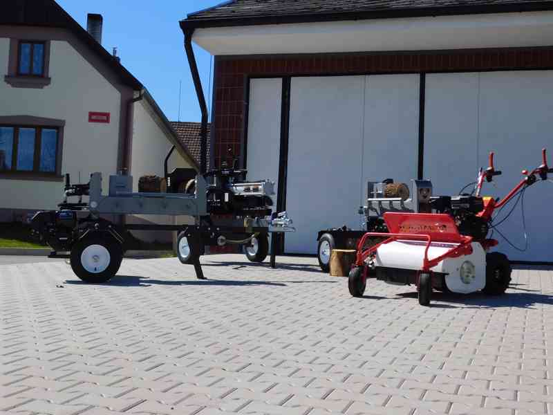 Jansen HS-22A62, 22 t, 62 cm, benzínová štípačka na dřevo  - foto 2