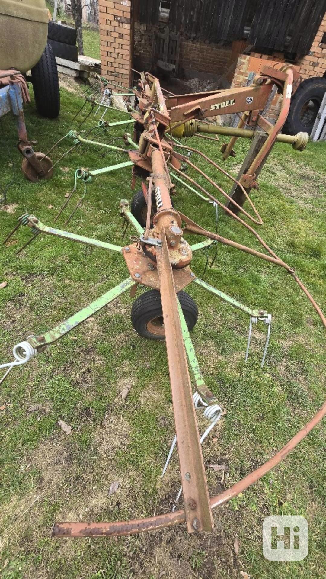 Rozmetadlo 3,500Kg, obraceč 550cm Nahrabovač 280 cm - foto 1