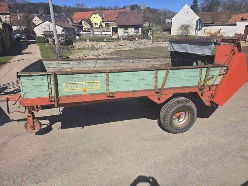 Rozmetadlo 3,500Kg, obraceč 550cm Nahrabovač 280 cm - foto 9