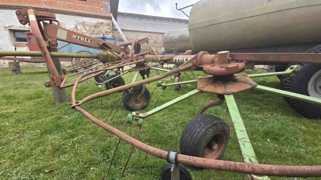 Rozmetadlo 3,500Kg, obraceč 550cm Nahrabovač 280 cm - foto 3