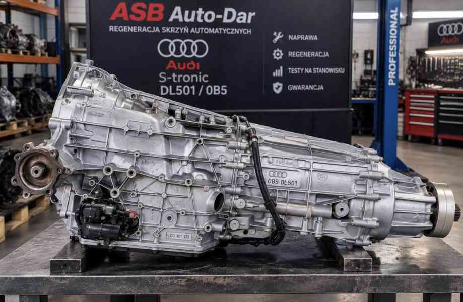 Oprava automatických převodovek Audi S tronic 0B5 DL501DL382 - foto 2