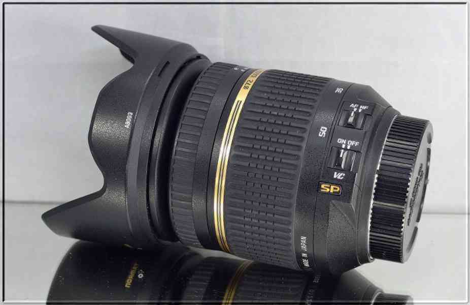 pro Nikon - TAMRON SP 17-50mm 1:2.8 VC*DX Zoom Lens*UV FILTR - foto 7