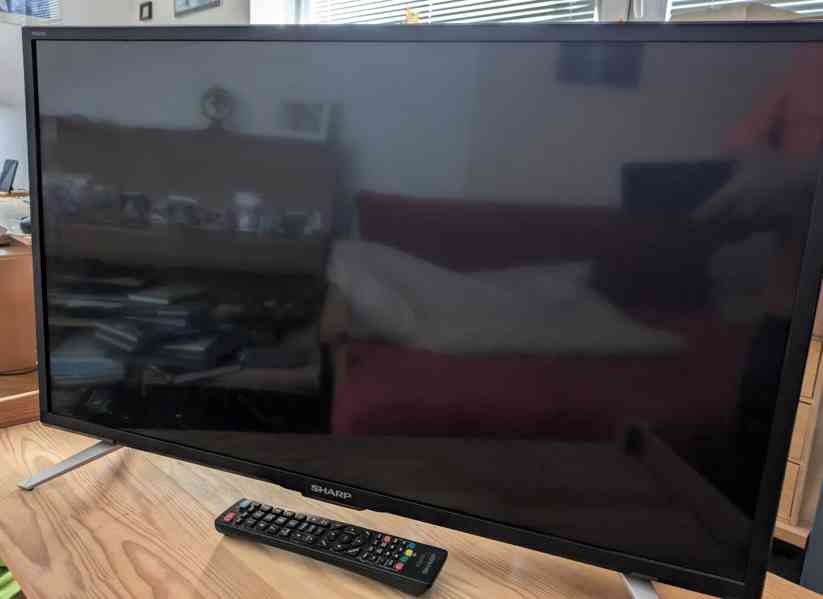 Prodám Full HD LCD televizi Sharp LC-32+karta+parabola - foto 6