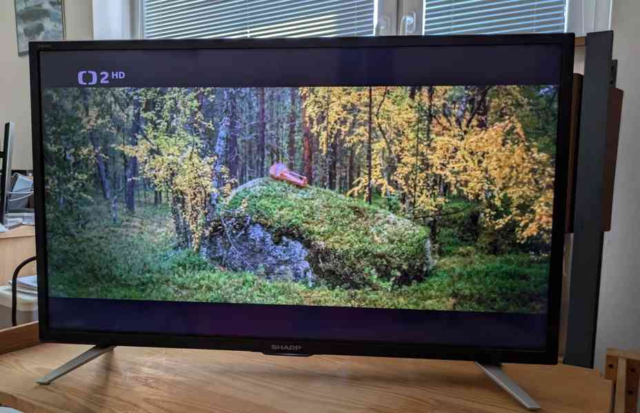Prodám Full HD LCD televizi Sharp LC-32+karta+parabola - foto 18