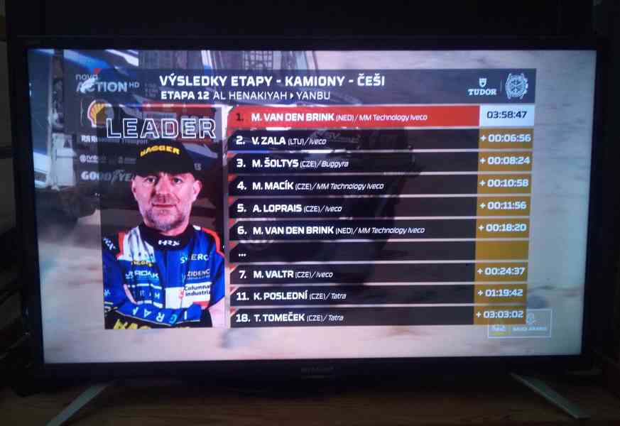 Prodám Full HD LCD televizi Sharp LC-32+karta+parabola - foto 16