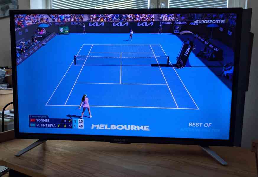 Prodám Full HD LCD televizi Sharp LC-32+karta+parabola - foto 13