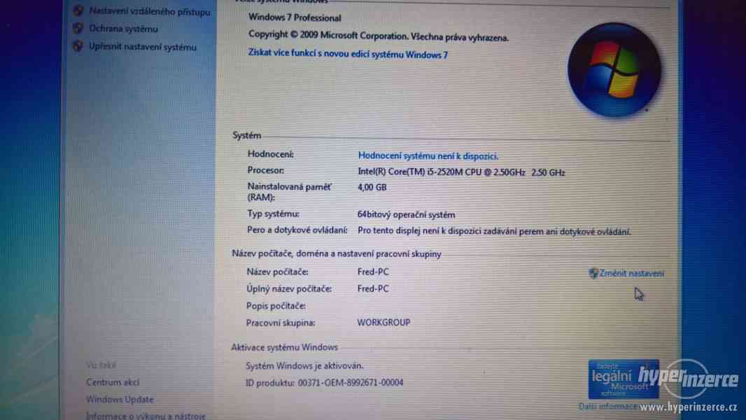 Mini HP Elitebook 2560p i5/4GB/320GB HDD - foto 4