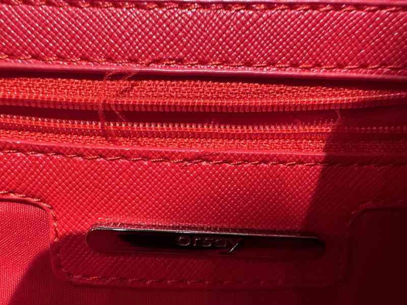 červená kabelka Orsay - foto 13
