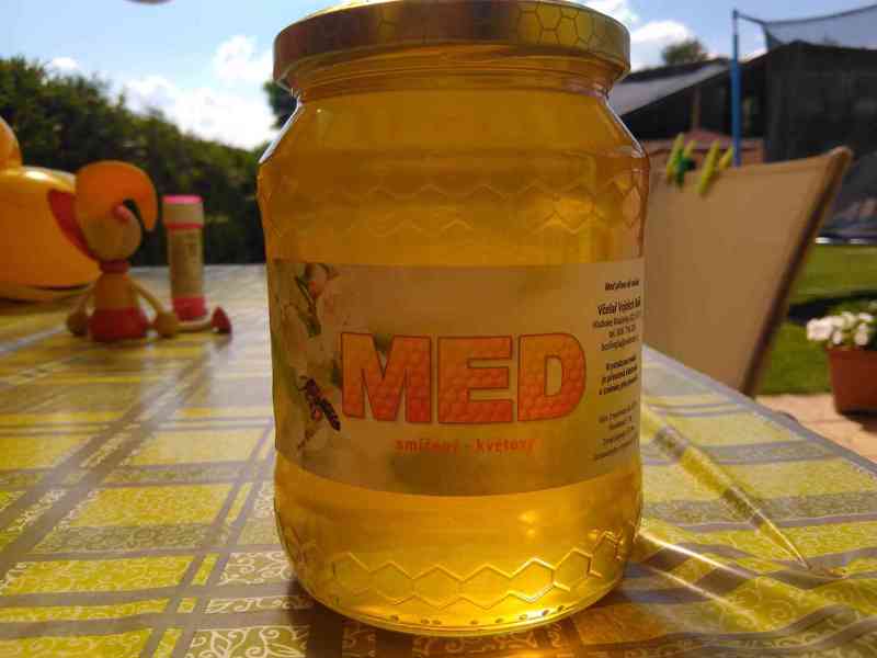 Prodám květový med s příměsí z lípy a s příměsí z akátu