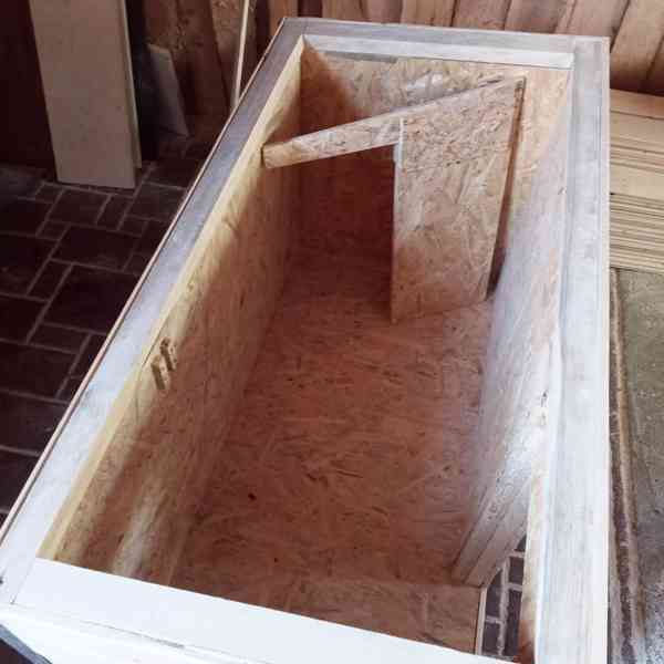 Bouda pro psa s krytinou a přepážkou, 6 velikostí - foto 4