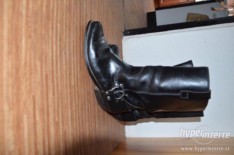 Prodám kovbojské jezdecké boty - foto 1