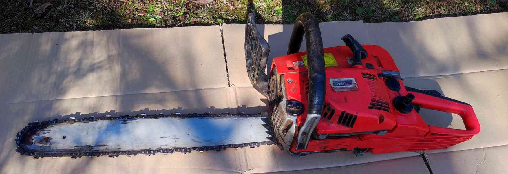 Benzinová řetězová pila - foto 3