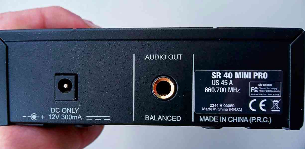 Prodám bezdrátový set pro kytaru AKG WMS 40 PRO MINI - foto 6