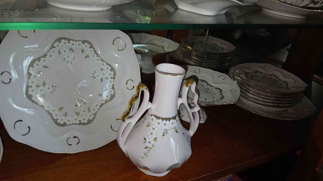Velká sbírka růžového Chodovského porcelánu - foto 53