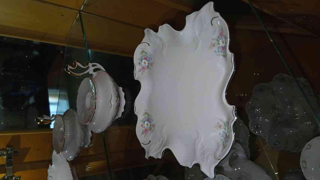Velká sbírka růžového Chodovského porcelánu - foto 34
