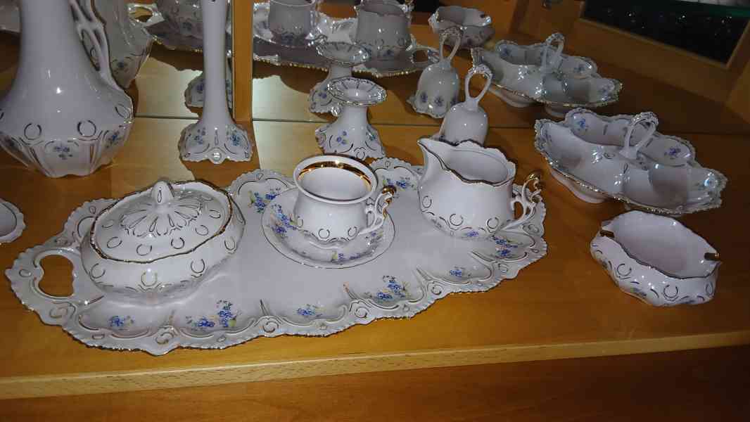 Velká sbírka růžového Chodovského porcelánu - foto 31