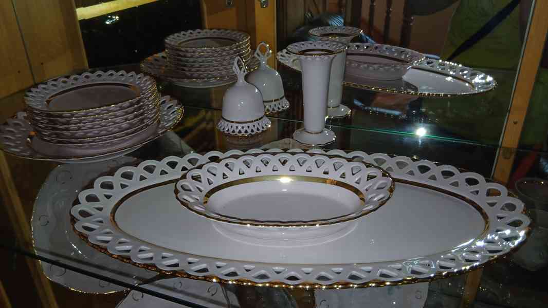 Velká sbírka růžového Chodovského porcelánu - foto 35