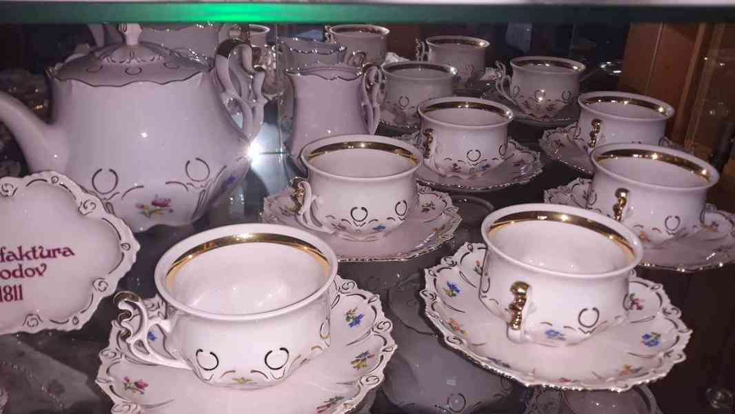 Velká sbírka růžového Chodovského porcelánu - foto 16