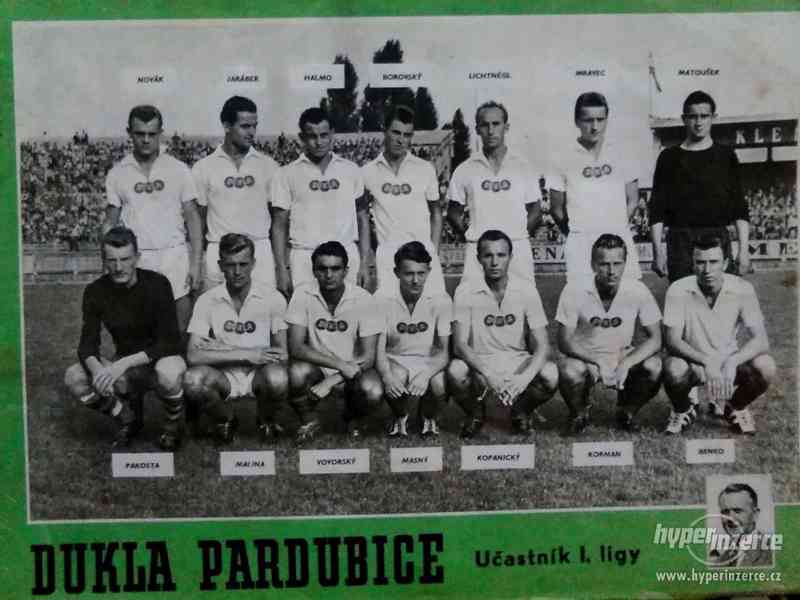 Dukla Pardubice - fotbal - 1959 - foto 1