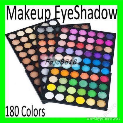 !!!  Profi paleta očních stínů - 180 barev / odstínů !!! - foto 1