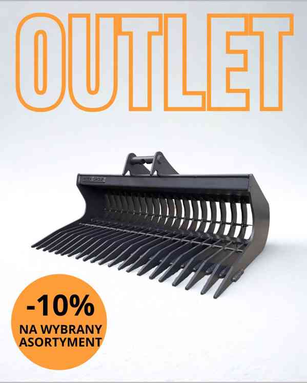 Svahové lžíce – hrabě 100 /120/130/150 cm pro bagry 1,5-5,5t - foto 6