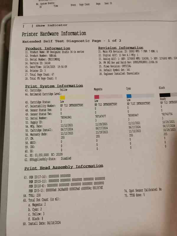 Plotr / velkoformátová tiskárna HP DesignJet Studio 36" - foto 3