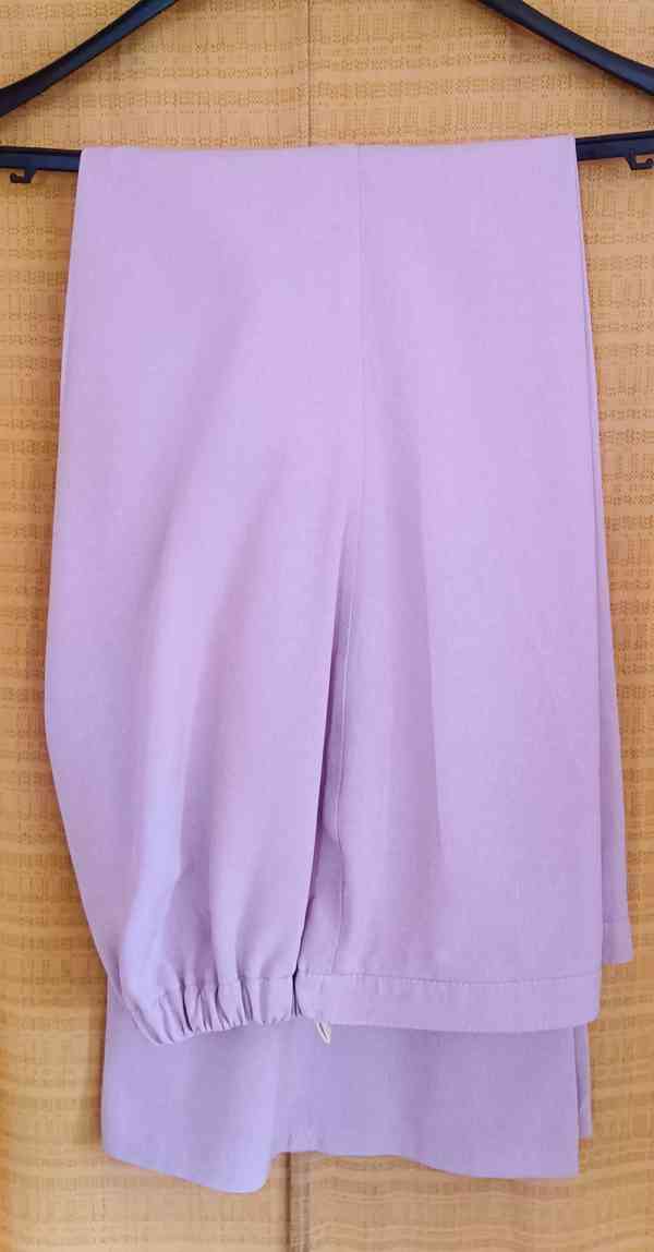 Kalhotový komplet se šálou. Vel.XXL . Šitý na zakázku. TOP!! - foto 14