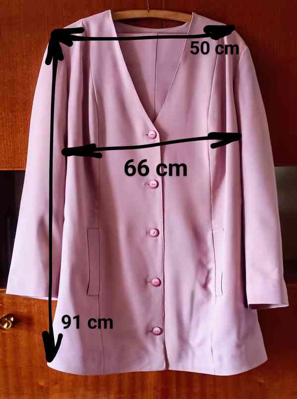 Kalhotový komplet se šálou. Vel.XXL . Šitý na zakázku. TOP!! - foto 8