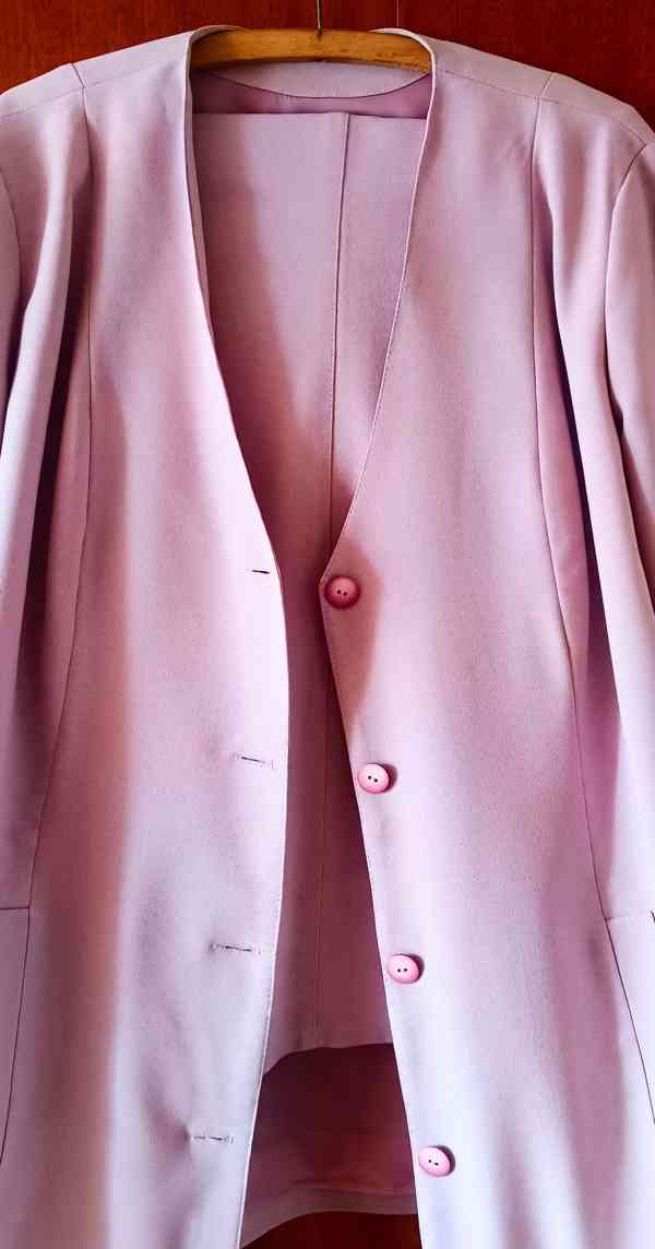 Kalhotový komplet se šálou. Vel.XXL . Šitý na zakázku. TOP!! - foto 9