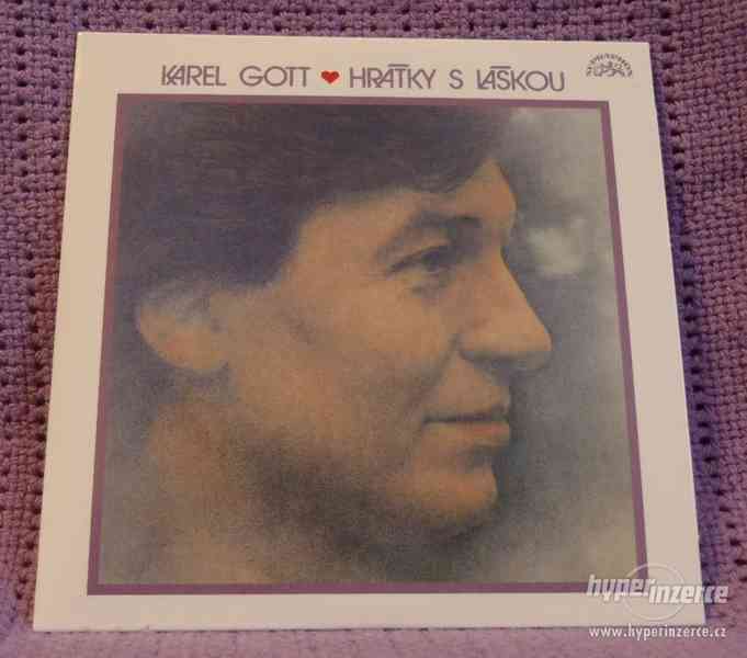 CD Karel Gott - Hrátky s láskou , NOVÉ,  retro edice !! - foto 1