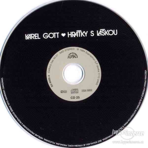 CD Karel Gott - Hrátky s láskou , NOVÉ,  retro edice !! - foto 3