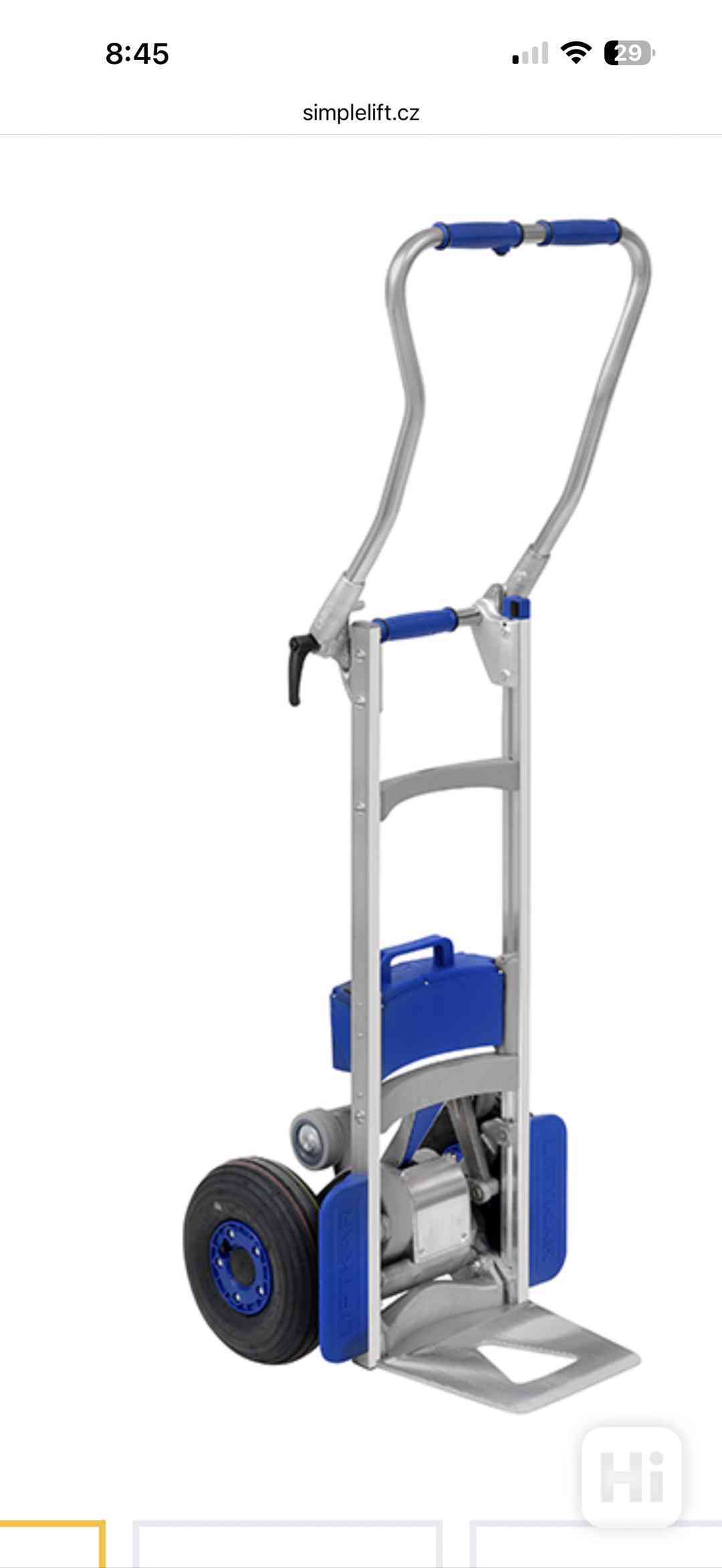 Elektrický Rudl se schodolezem Sál 140 - foto 1