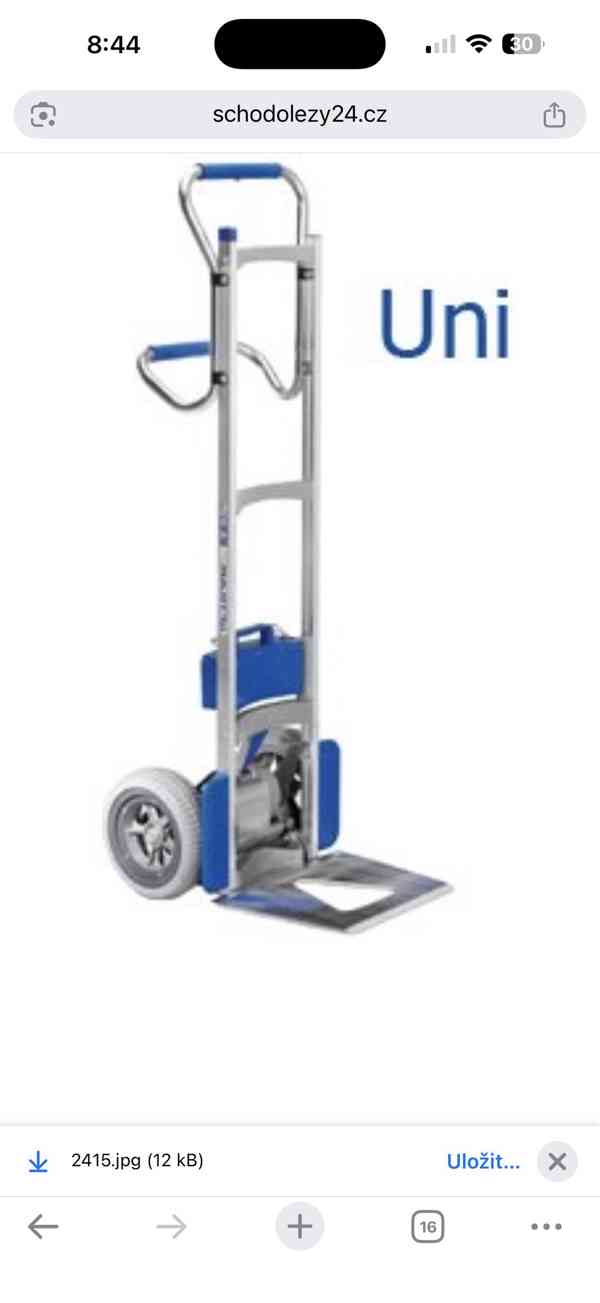 Elektrický Rudl se schodolezem Sál 140 - foto 2