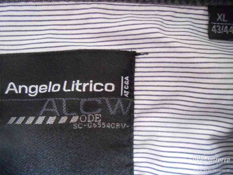 Pánská košile Angelo Litrico - dlouhý rukáv - foto 7