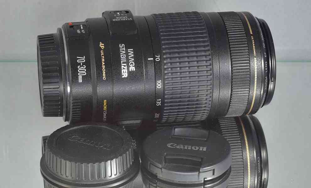 Canon EF 70-300mm F/4-5.6 IS USM **F.F. *UV FILTR - foto 3