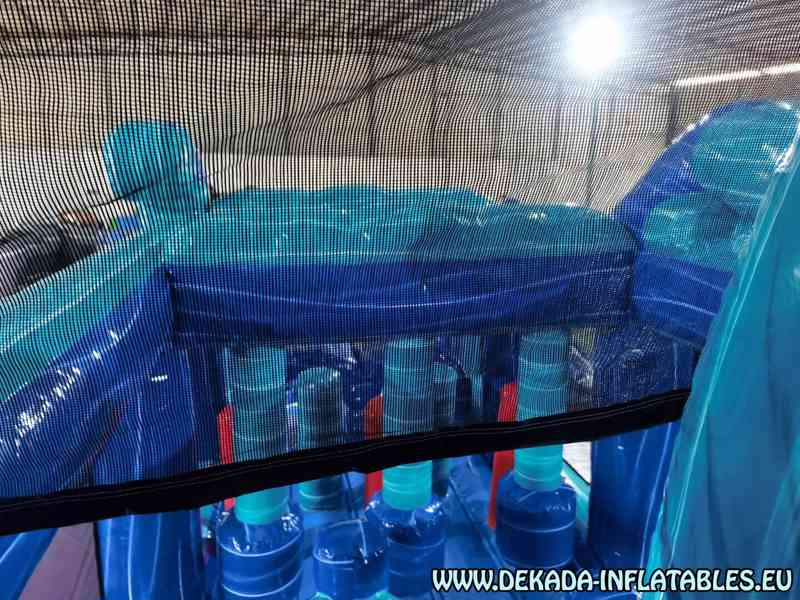 Nafukovací překážková dráha s bazénem – 12m x 3m  - foto 15