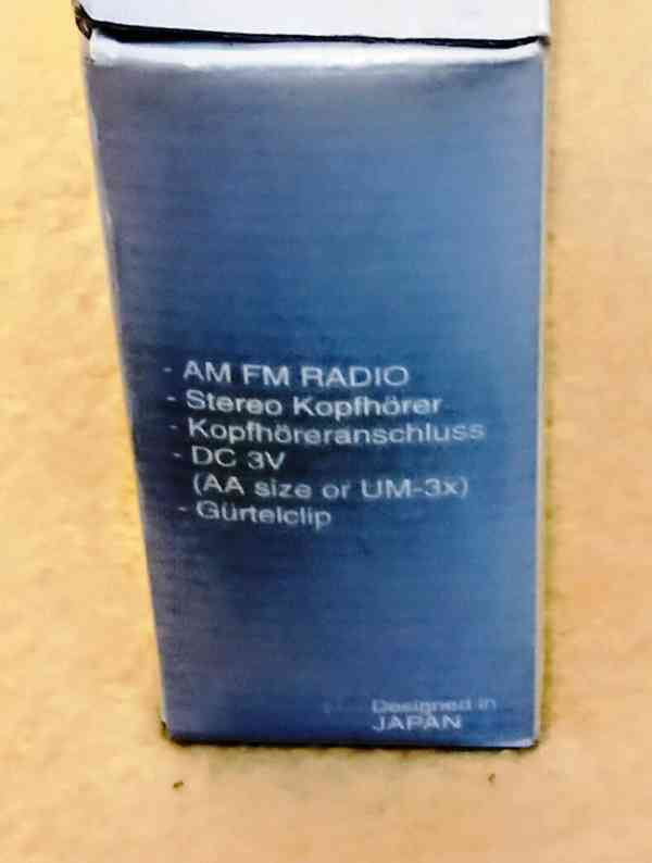 AM/FM stereo Walkman RCL-290  - foto 5
