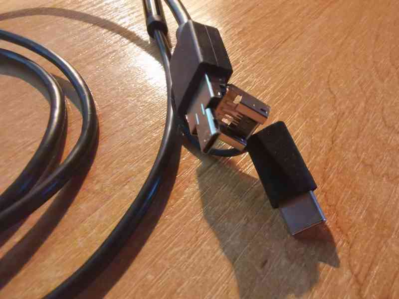 USB Endoskop k mobilu - ohebná kamera s LED světlem, 1m - foto 5