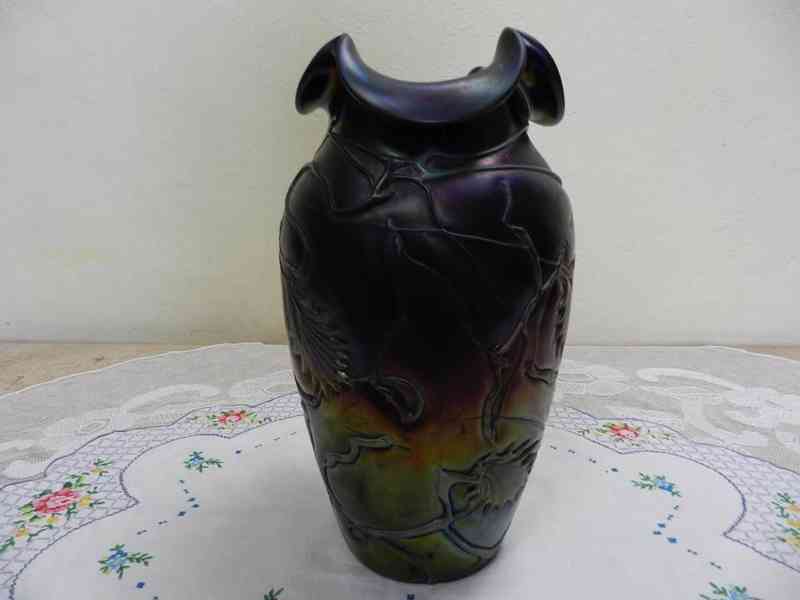 Luxusní větší secesní Váza Pallme Konig - foto 6