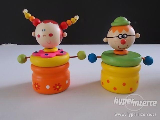 dřevěnné dětské hračky 2kusy-doprava zdarma - foto 1