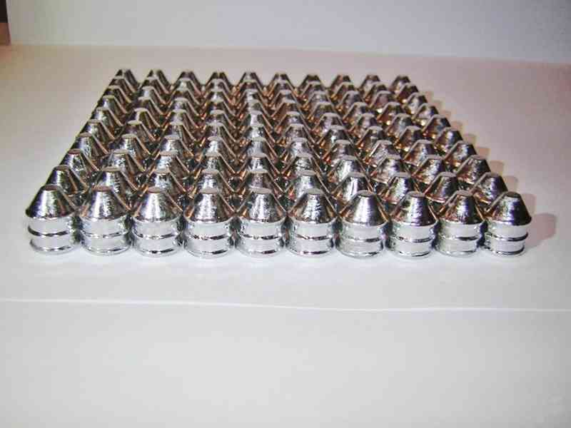 100x Perkusní střely 45 Real váha 200 grs. - foto 3